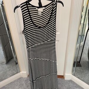 Max Studio striped flowy dress